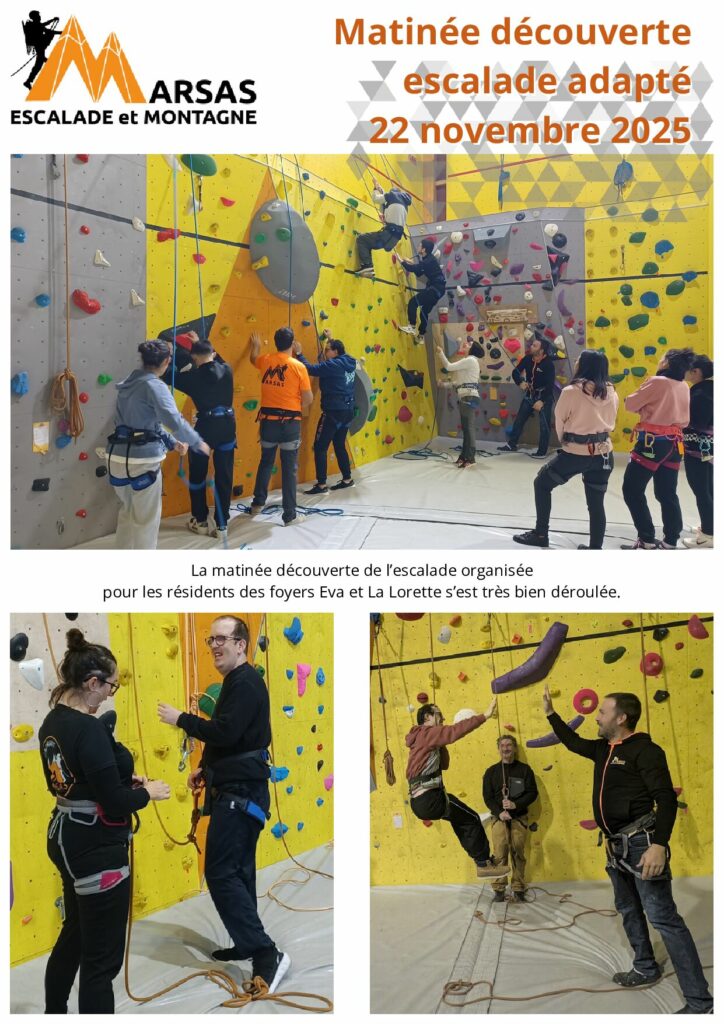 L&rsquo;escalade pour tous, ce n&rsquo;est pas qu&rsquo;un slogan!