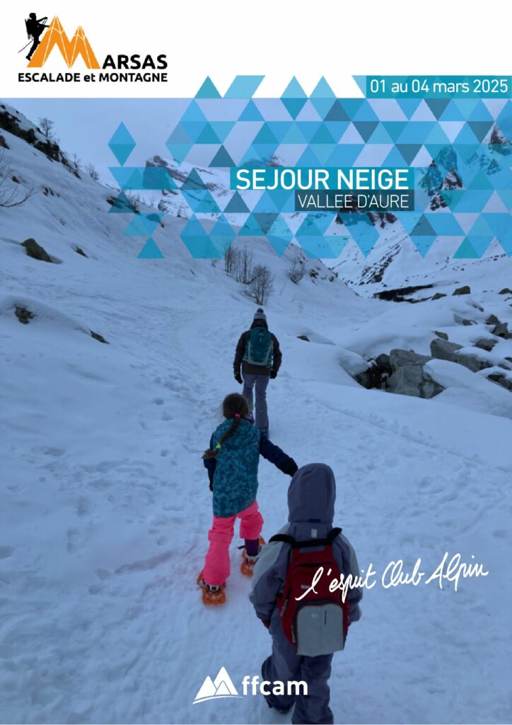 Séjour Neige Vallée d'Aure 01 au 04 mars 2025